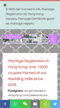 Mobile Screenshot of hongkongcivilcelebrant.com